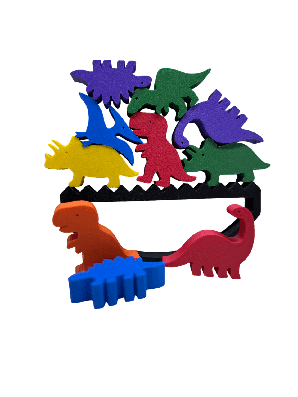 Tetris de dinosaurios en equilibrio 2